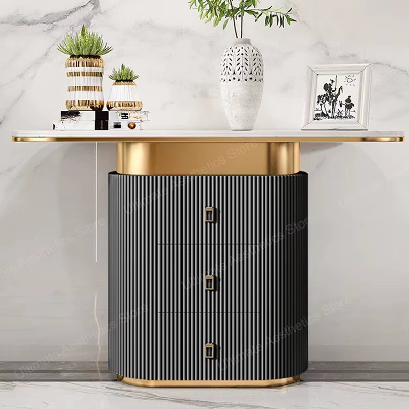 Rangement avec tiroirs Tables Console entrée couloir