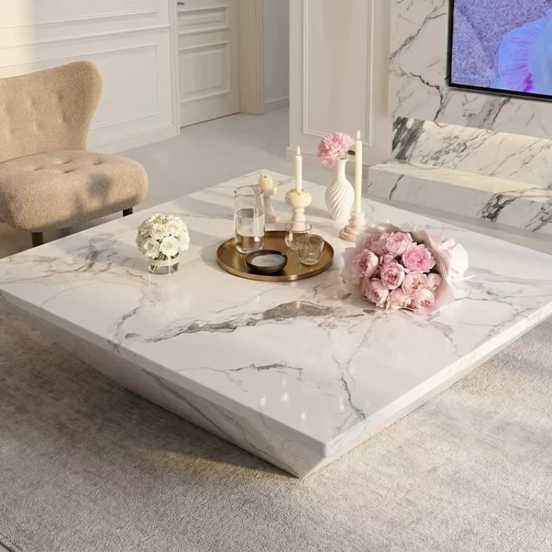 Table basse en marbre pour salon