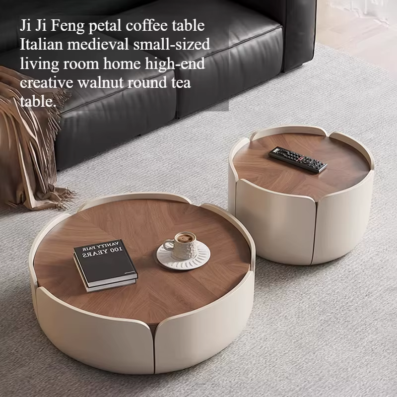 Table basse nordique vintage pour salon