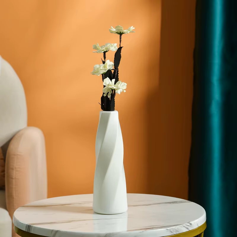 Vase en céramique de simulation en plastique nordique