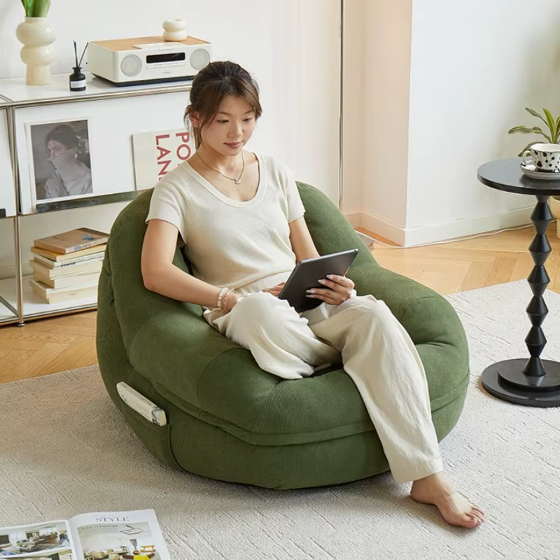 Canapé confortable en forme de pouf pour salon