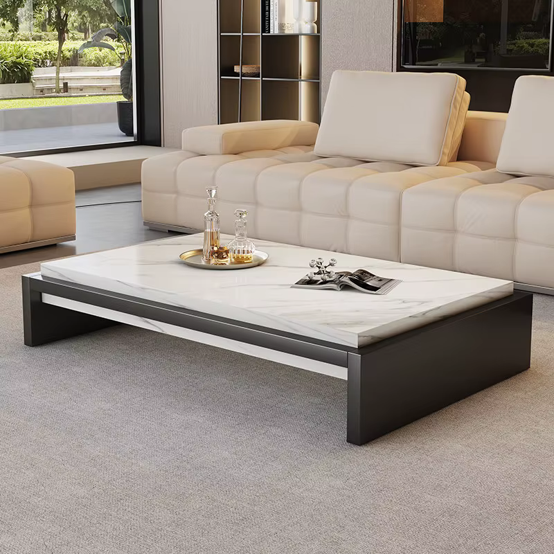 Table basse rectangulaire pour salon