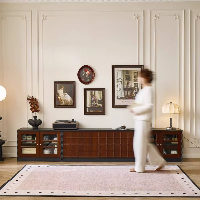 Porte européenne meuble Tv Vintage salon Unique