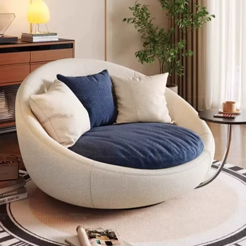Fauteuils de salon de luxe pivotants et relaxants pour adultes