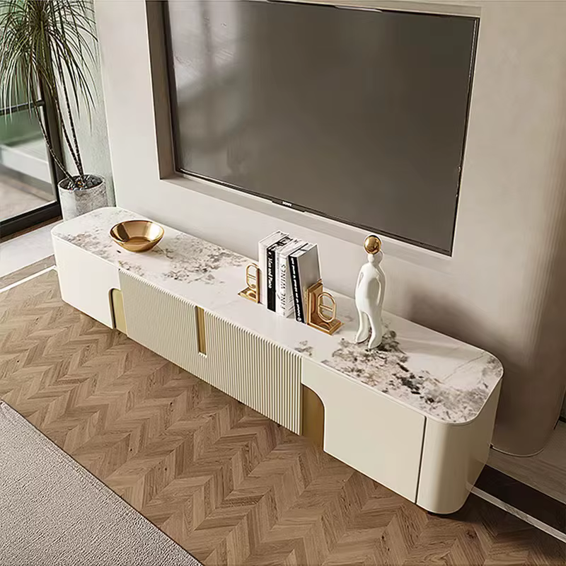Meuble TV de style européen de luxe