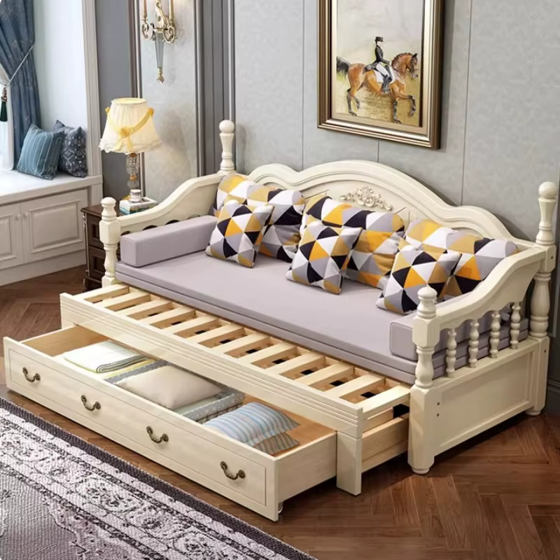 Canapés de salon extensibles multifonctionnels pour appartement