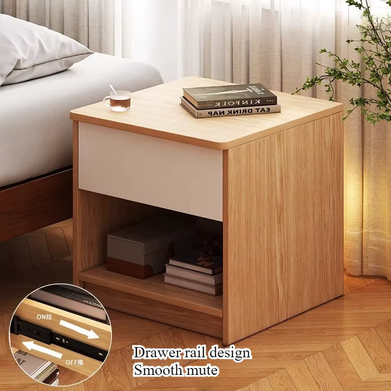 Table de chevet moderne et simple pour chambre à coucher