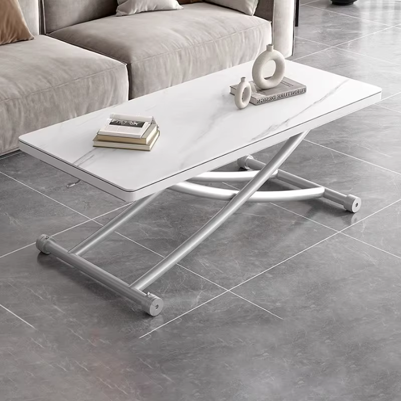 Table basse moderne pliante rectangulaire multifonction
