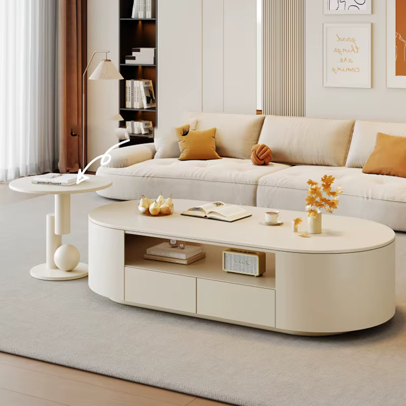 Table basse De Style crème