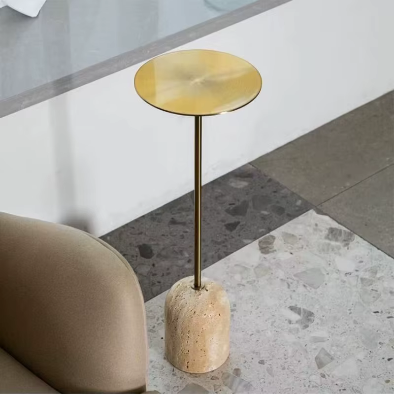 Tables basses en acier inoxydable