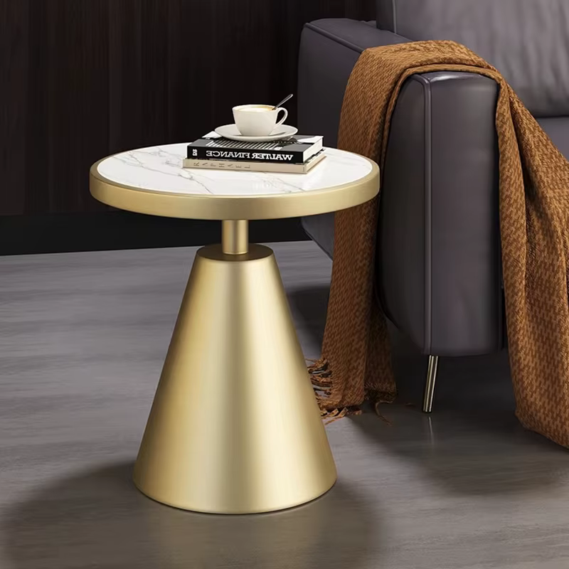 Table d'appoint de canapé au design esthétique léger