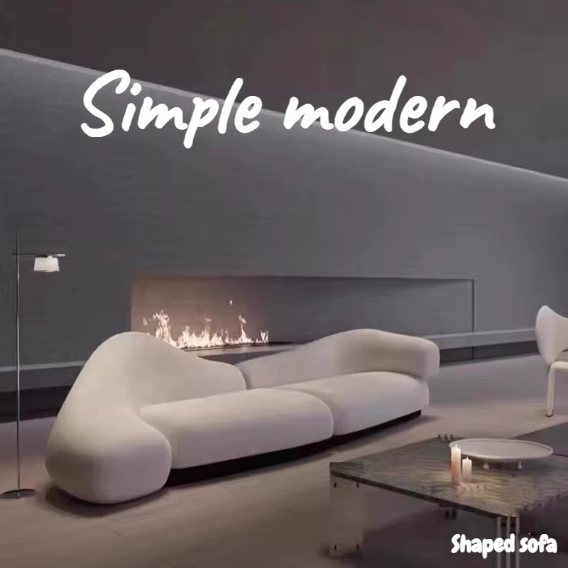 Canapé d'angle design nordique avec fonction couchage