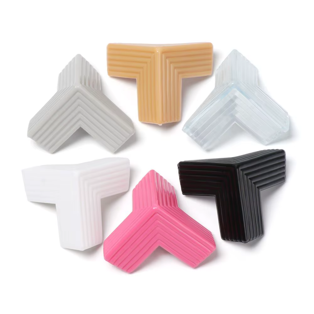 Lot de 4 protections d'angle de bureau anti-collision