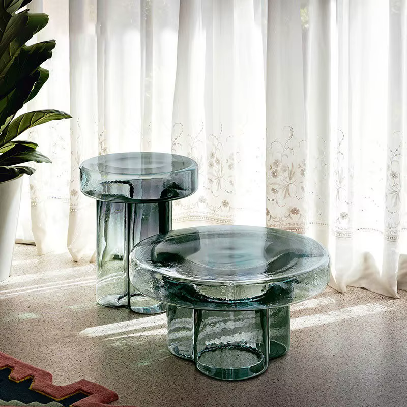 Présentoir nordique Table basse plancher Unique luxe rangement