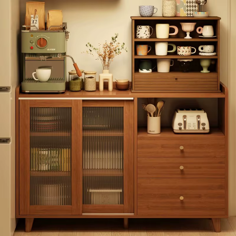 Meuble de rangement anti-poussière pour salon
