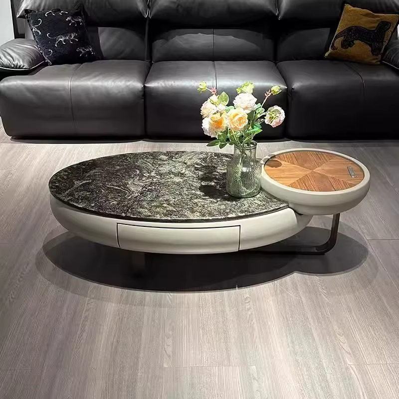 Table basse de luxe claire
