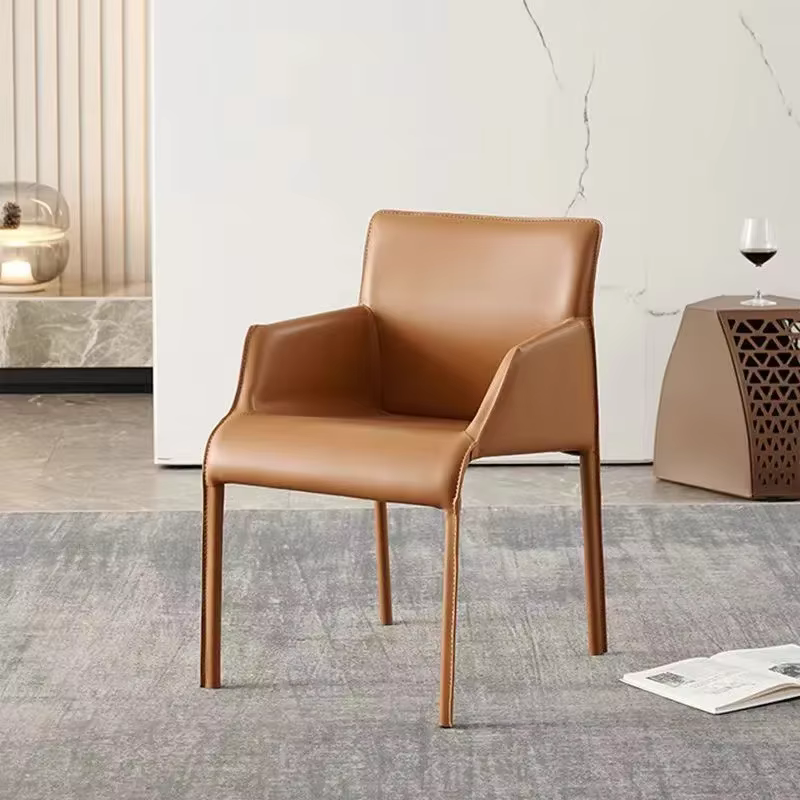 Design Simple chaises minimaliste Unique esthétique chaise de salle à manger créative