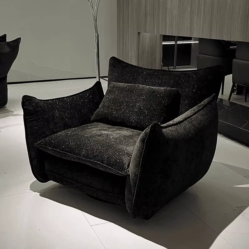 Pouf de salon moderne, canapé de sol individuel pour gaming