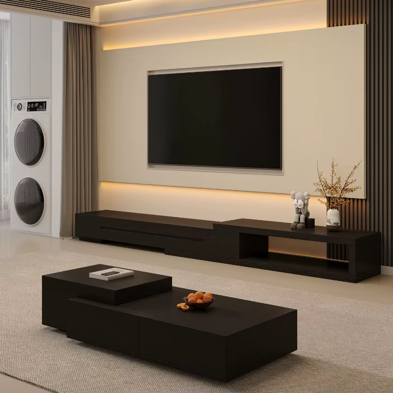 Meuble TV de Salon avec Tiroirs de Rangement
