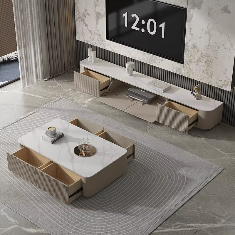 Meuble TV d'angle vertical design