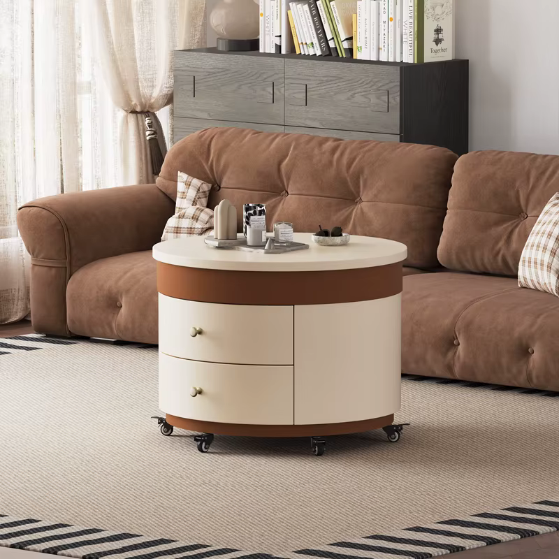 Style Table basse Unique Design italien Tables basses modernes élégantes rangement De luxe Mesa De Centro Sala meubles De salon