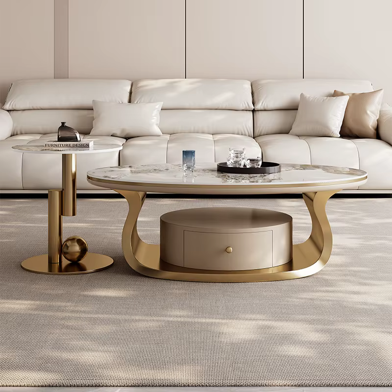 Table basse de luxe moderne de qualité supérieure