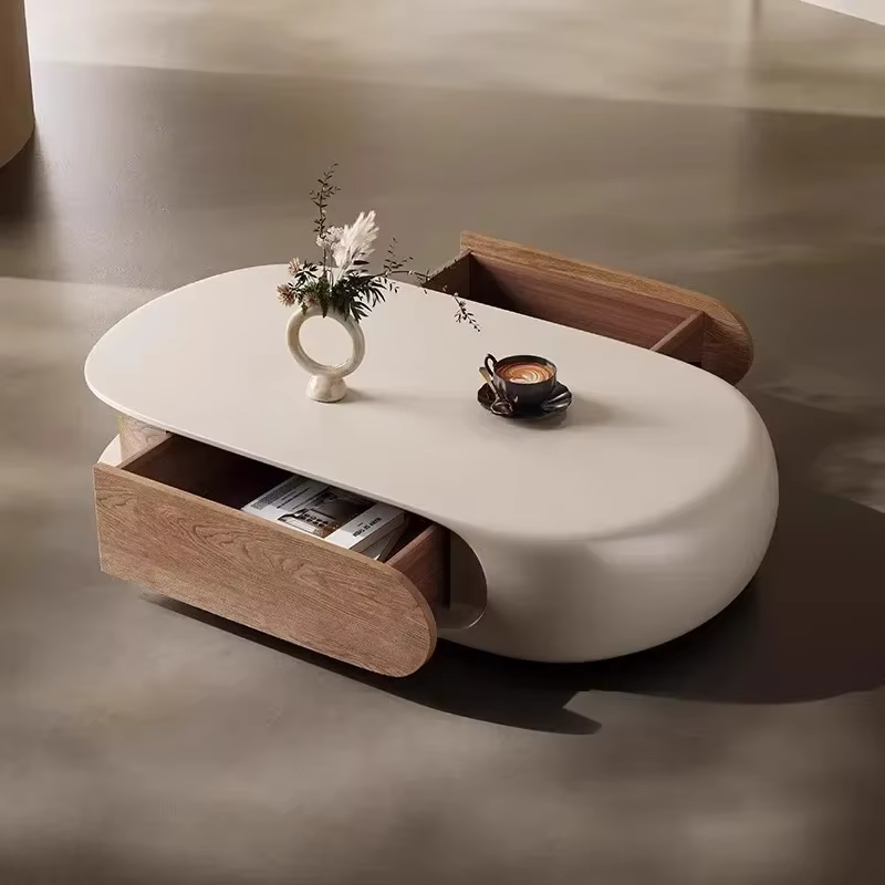 Table basse moderne de rangement