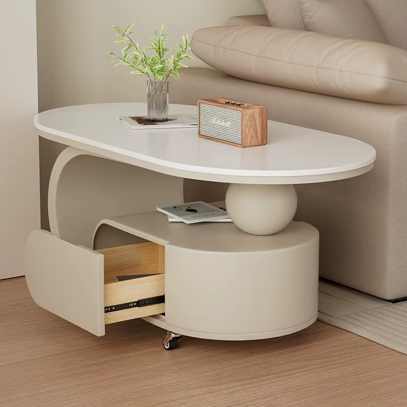 Table basse classique moderne beauté avec tiroirs