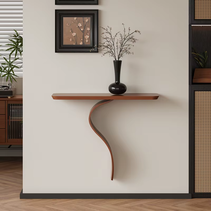 Wabi Sabi Vintage Console Tables minimaliste élégant mince Chic