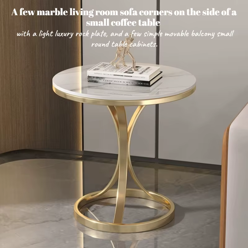 Petites tables basses rondes de style italien