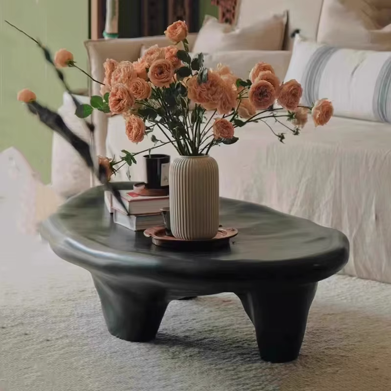 Tables basses minimalistes Wabi Sabi