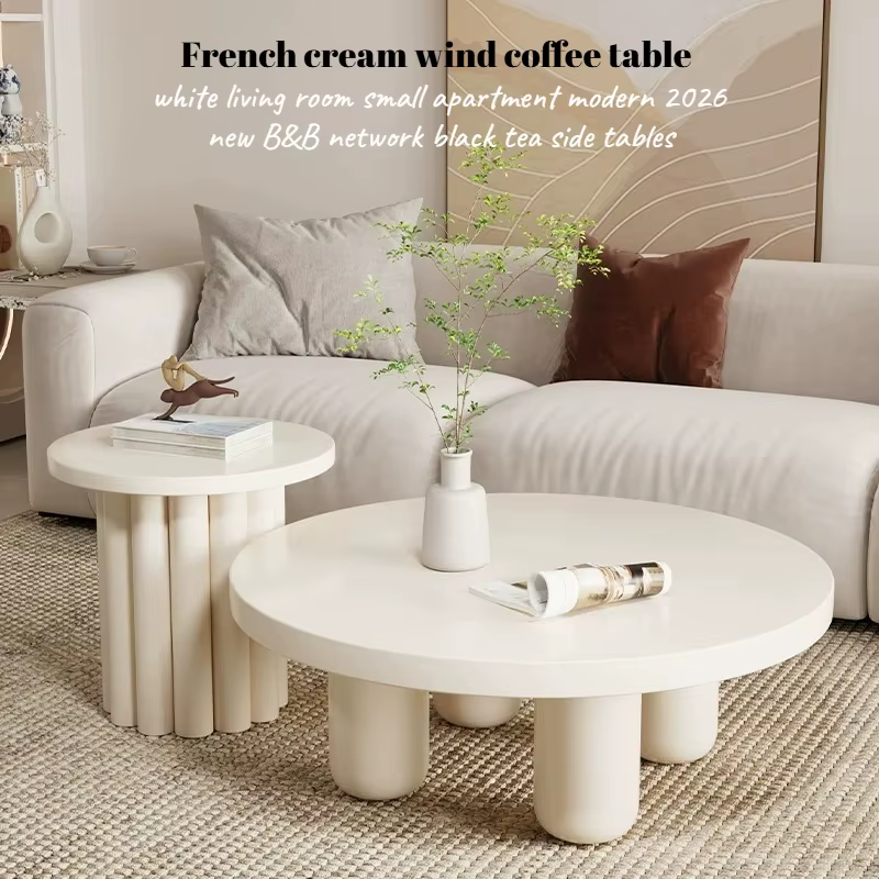 Tables basses rondes de salon de luxe