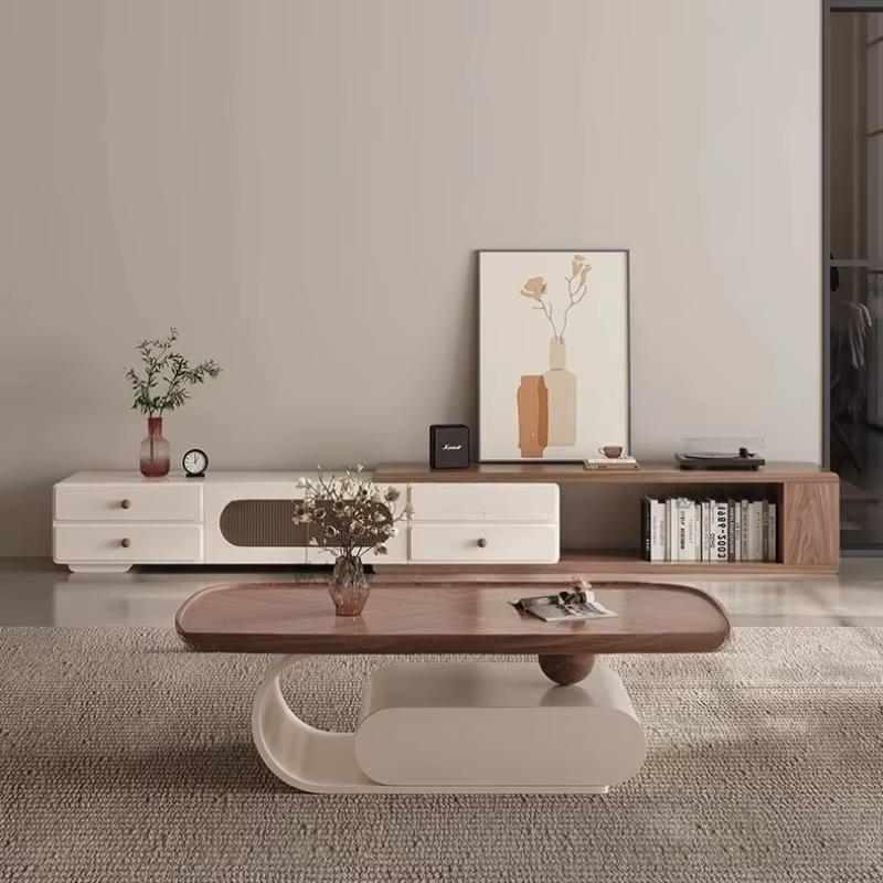 Support TV rétractable simple
