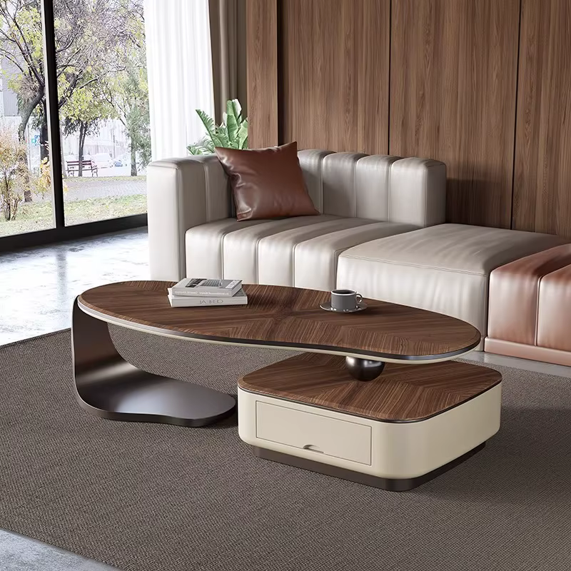 Tables basses italiennes esthétiques avec rangement