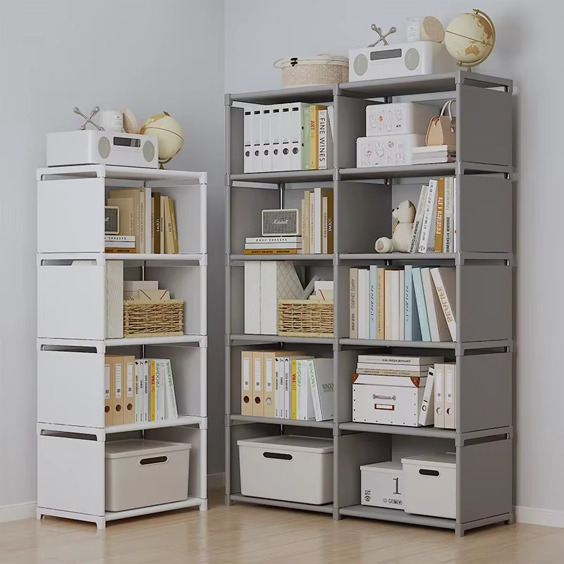 Bibliothèque multicouche à assemblage facile