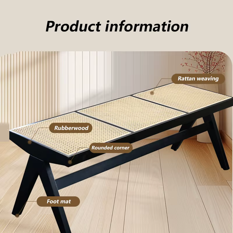 Tabourets en bois Vintage