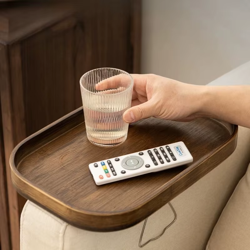 Table d'appoint Portable en bambou de Style européen