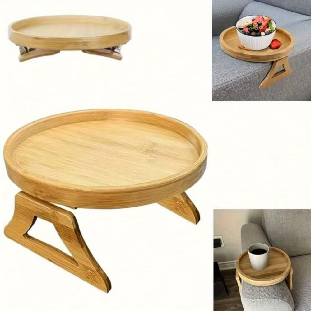 Plateau d'accoudoir de canapé pliable – Table de bras