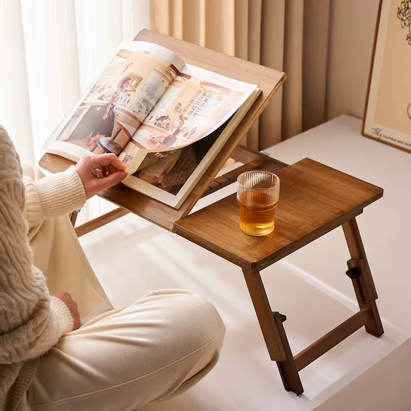 Table pliante de sol, table basse tatami