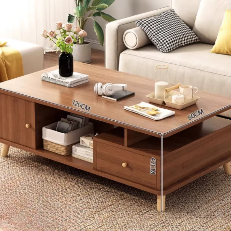 Tables basses Double temps Design debout tiroirs simples