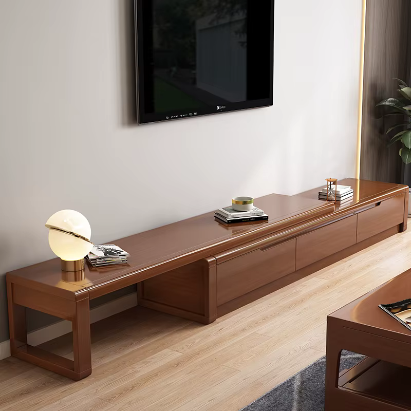 Meuble Tv rétro européen Design rétractable