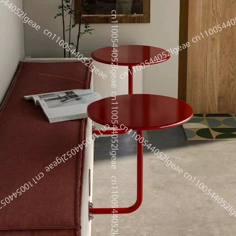Petite table ronde murale