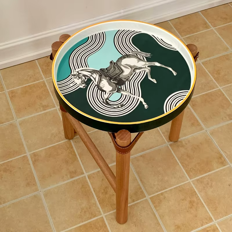 Table basse vintage, table d'appoint de canapé de salon