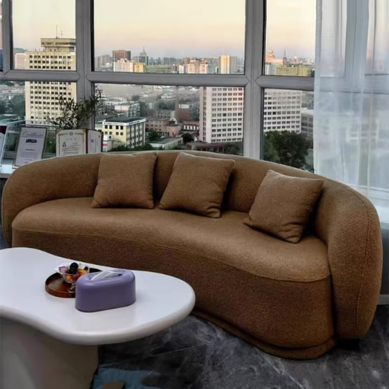 Canapé d'angle Design relaxant minimaliste grand