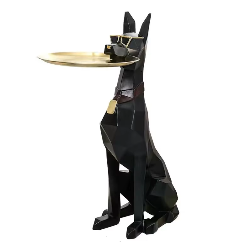 Tables d'appoint rondes noires