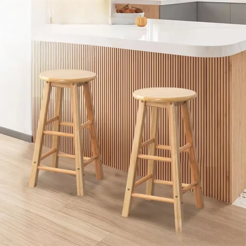 Tabouret de Bar en bois massif