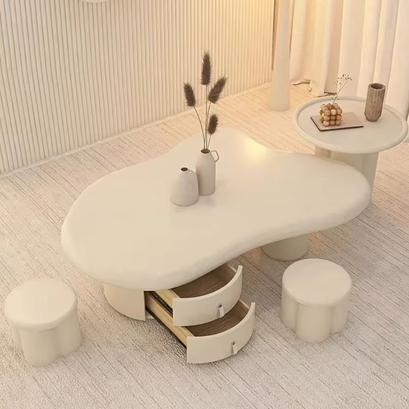Table basse De beauté moderne gain De place Tables basses uniques européennes Glamour exquise Mesa De Centro Sala meubles De maison