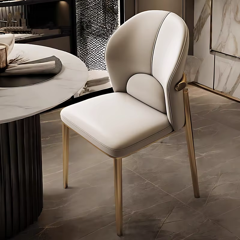 Ensemble de 2 chaises de salle à manger simples et uniques