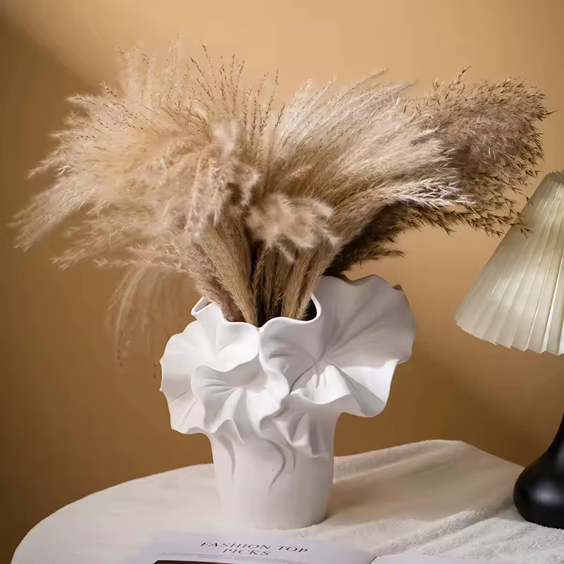 CAPIRON – Vase Chic mat pour herbe de Pampas séchée