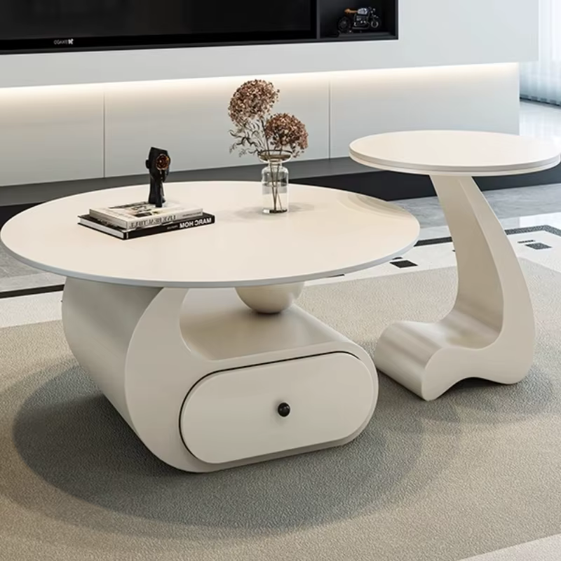 Tables basses rondes uniques pour ordinateur portable
